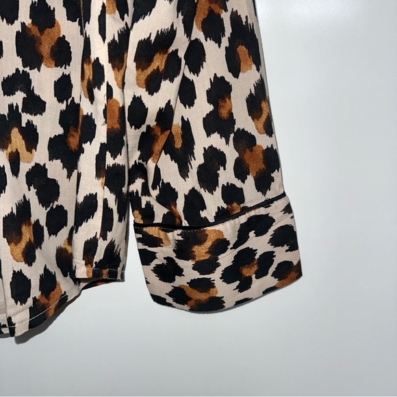 Victoria’s Secret Leopard Print Pajama Top - Picture 4 of 7